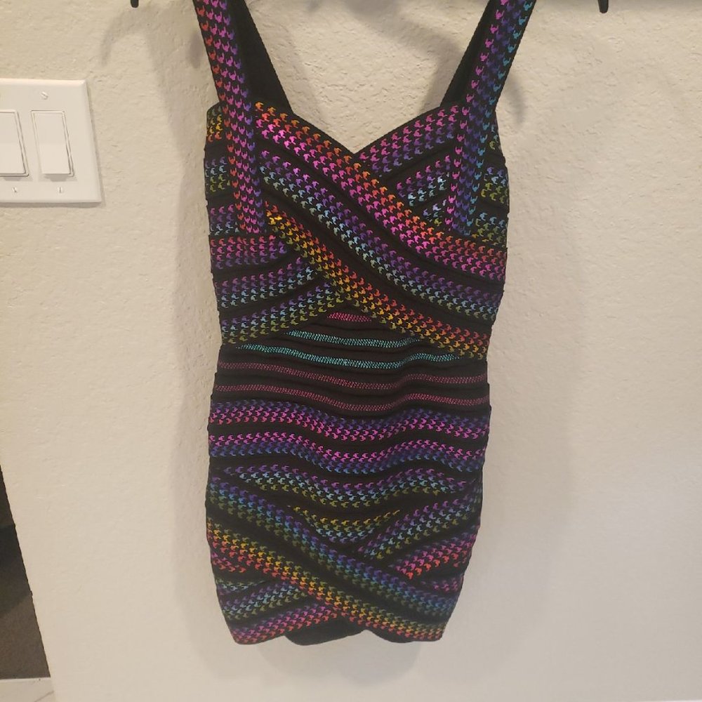 Tiger Mist Multicolor Bodycon Dress